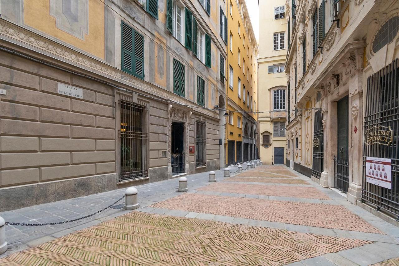 Centro Storico Caruggi 2Min Acquario Pellicceria Superior Loft Palazzo Rolli Apartment Genoa Exterior photo
